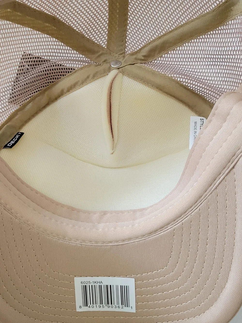 Target Beige Tan Trucker Hat 